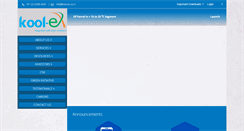 Desktop Screenshot of kool-ex.com